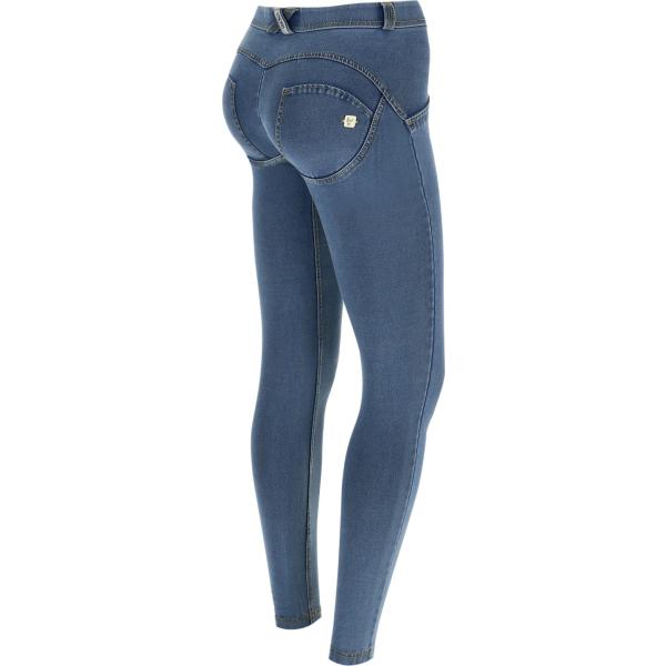 pantaloni skinny Freddy blu
