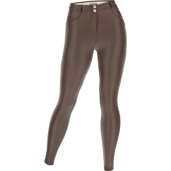 pantaloni skinny Freddy marrone