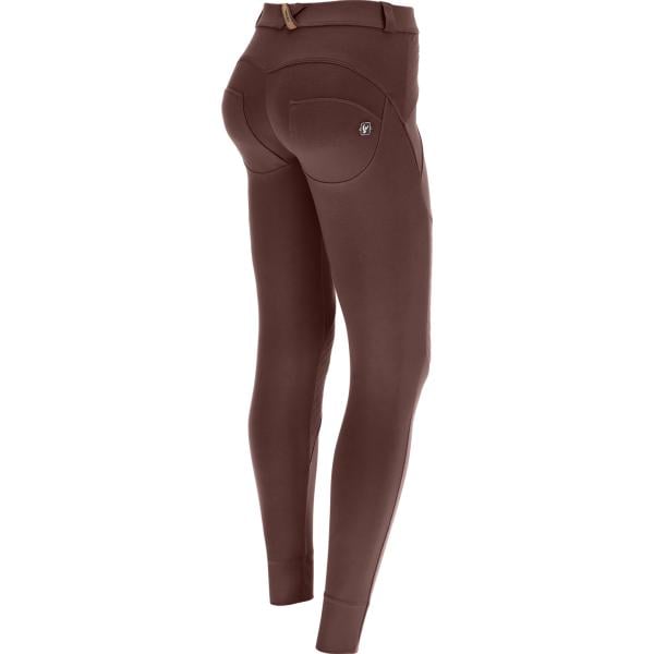 pantaloni skinny Freddy marrone