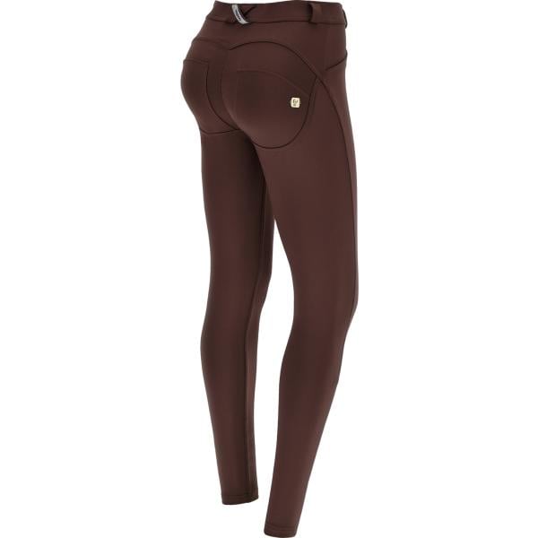 pantaloni skinny Freddy marrone