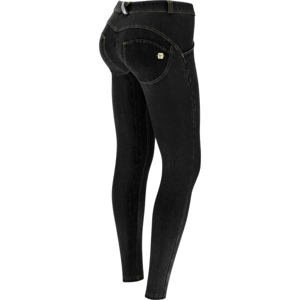pantaloni skinny Freddy nero