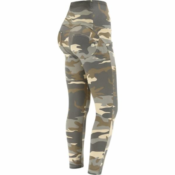 pantaloni skinny Freddy grigio military