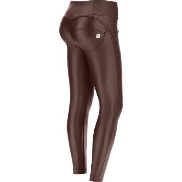 pantaloni skinny Freddy marrone