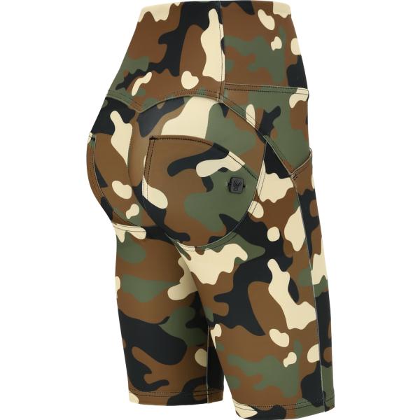 pantaloni skinny Freddy marrone military