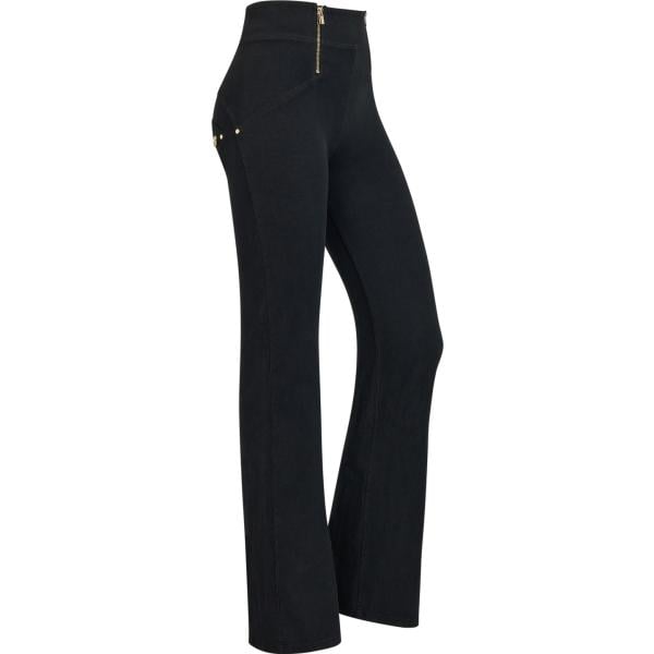 jeans a zampa Freddy nero