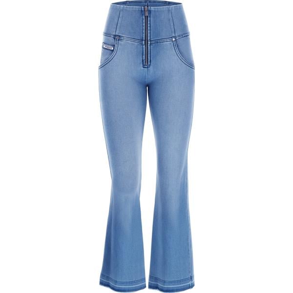 jeans a zampa Freddy blu