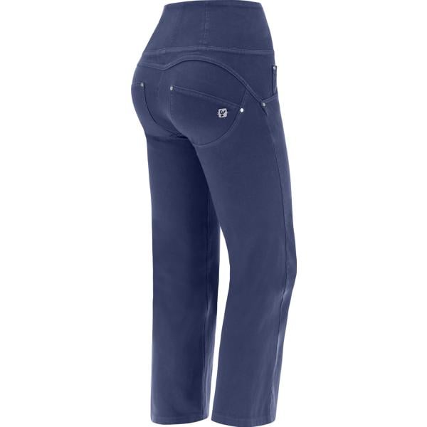 pantaloni capri Freddy blu
