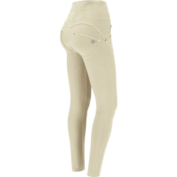 pantaloni skinny Freddy marrone