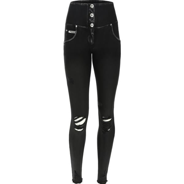 jeans strappati Freddy nero