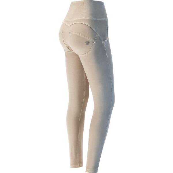 pantaloni skinny Freddy marrone