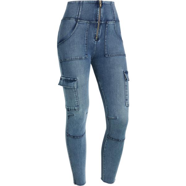 jeans skinny Freddy blu