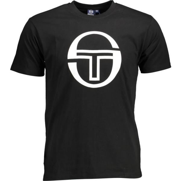 t-shirt Sergio tacchini nero con stampe
