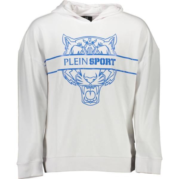 felpe con cappuccio Plein sport bianco con stampe