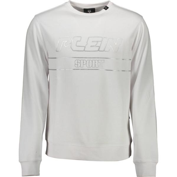 felpe Plein sport bianco con stampe