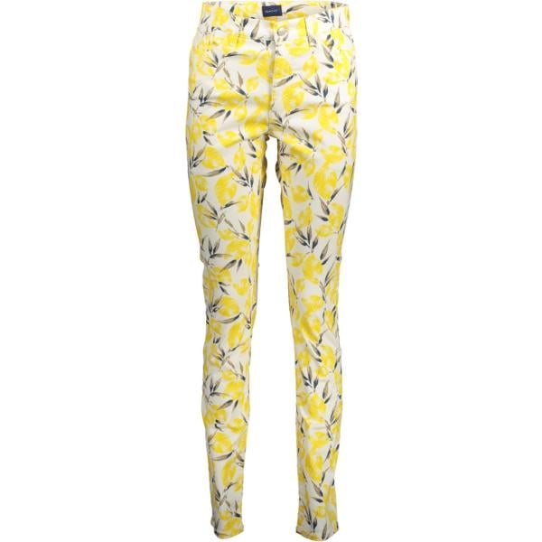 pantaloni skinny Gant bianco