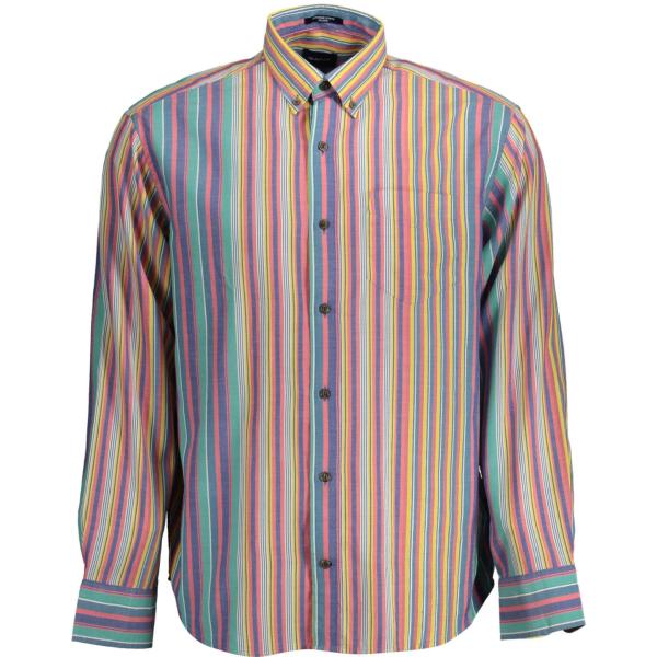 camicie Gant grigio