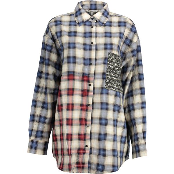 camicie Desigual grigio