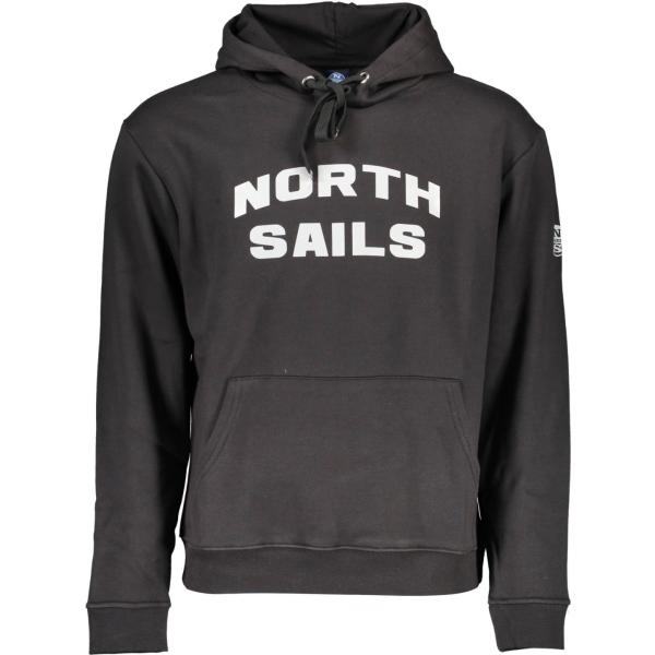felpe con cappuccio North sails grigio con stampe