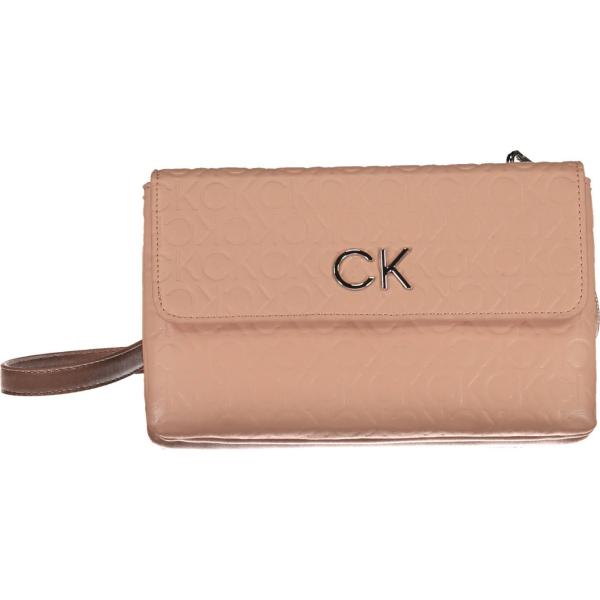 borse a tracolla Calvin klein marrone