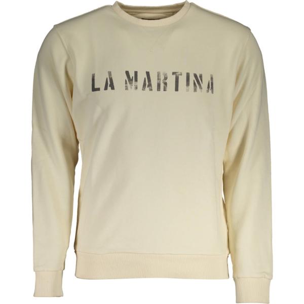 felpe La martina bianco con stampe