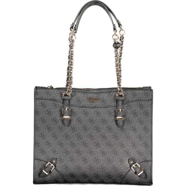 borse a spalla Guess jeans grigio
