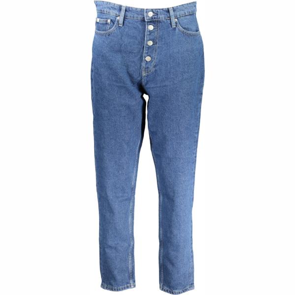 jeans mom Calvin klein blu