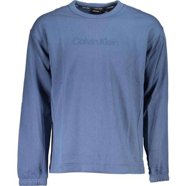 felpe Calvin klein blu con stampe
