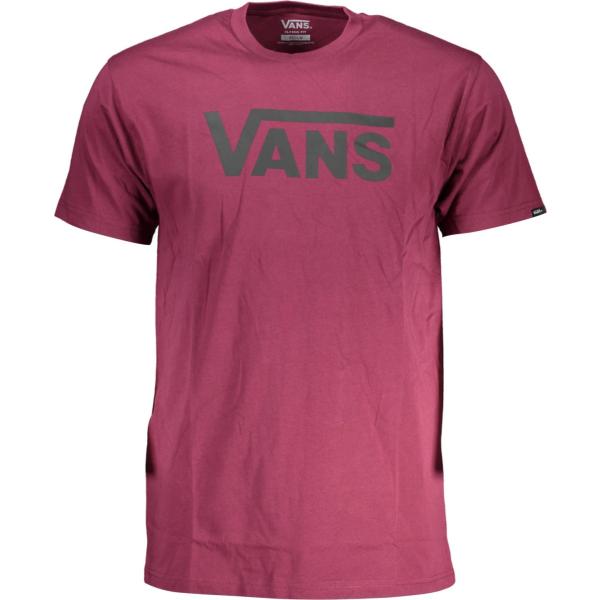 t-shirt Vans rosa con stampe