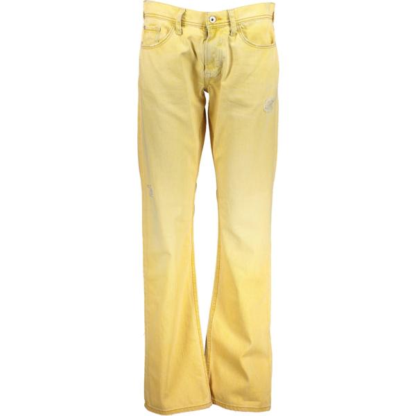 jeans dritti Meltin'pot giallo