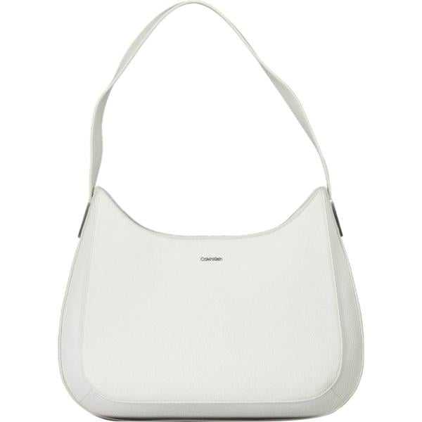 borse a spalla Calvin klein bianco