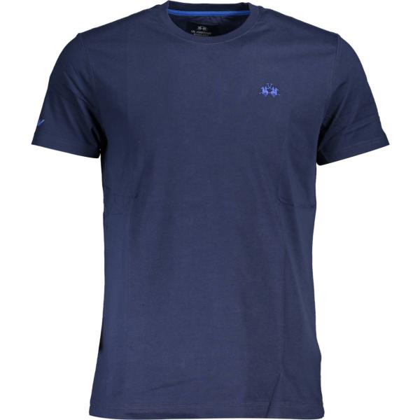 t-shirt La martina blu con stampe