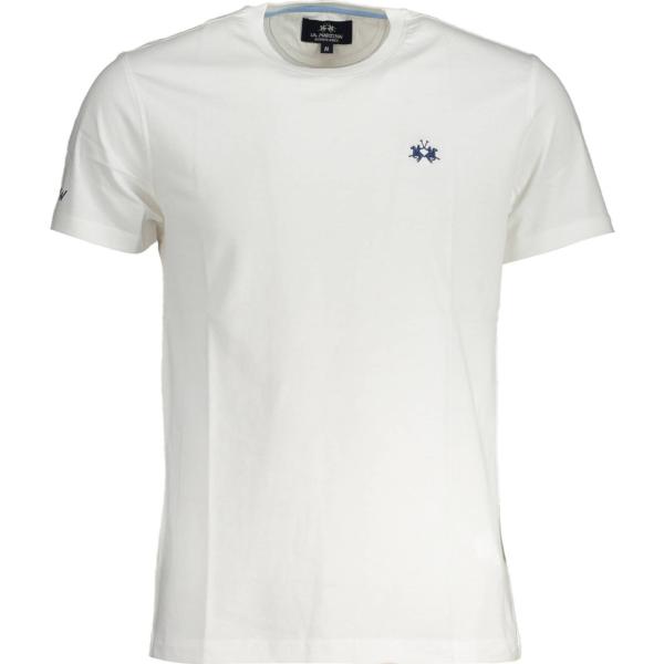 t-shirt La martina bianco con stampe