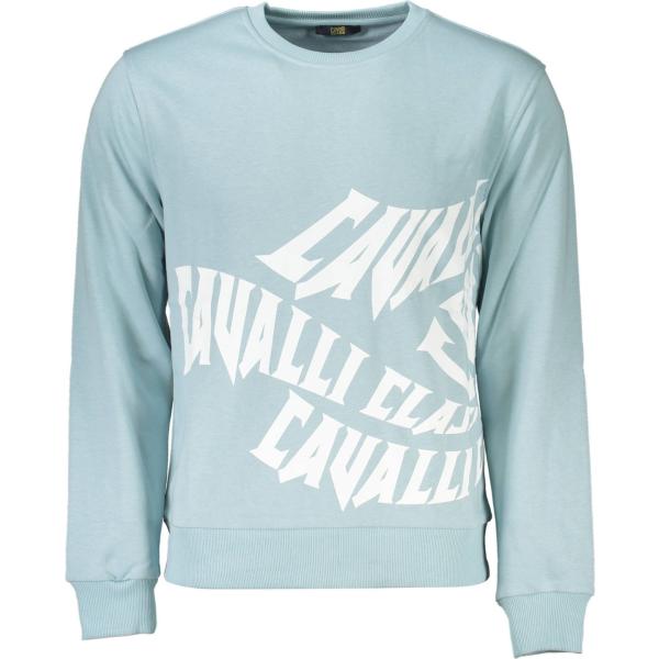 felpe Cavalli class grigio con stampe