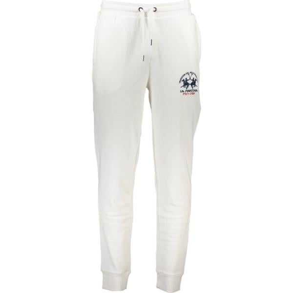 pantaloni La martina bianco