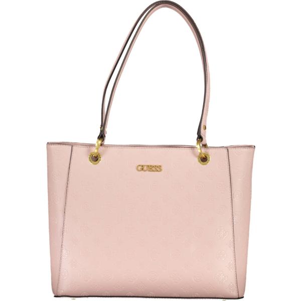 borse a spalla Guess jeans rosa