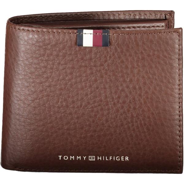 portafogli Tommy hilfiger marrone con stampe