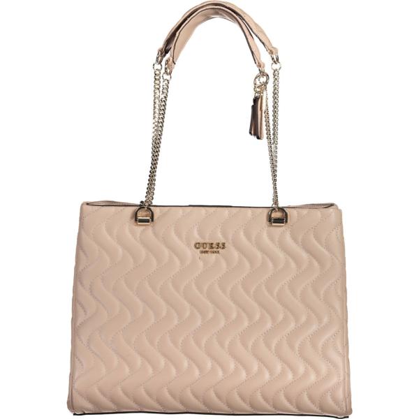 borse a spalla Guess jeans marrone