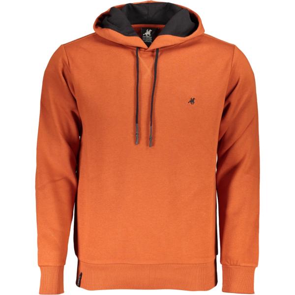 felpe con cappuccio U.s. grand polo arancione