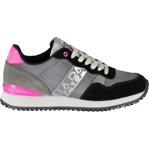 sneakers Napapijri shoes grigio con stampe