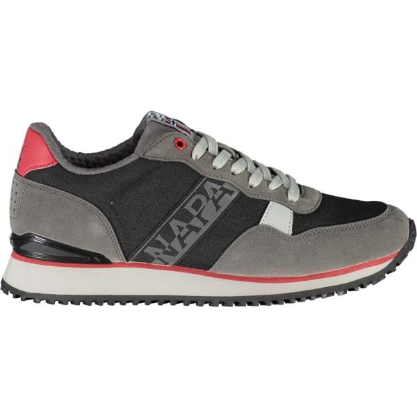 sneakers Napapijri shoes grigio con stampe