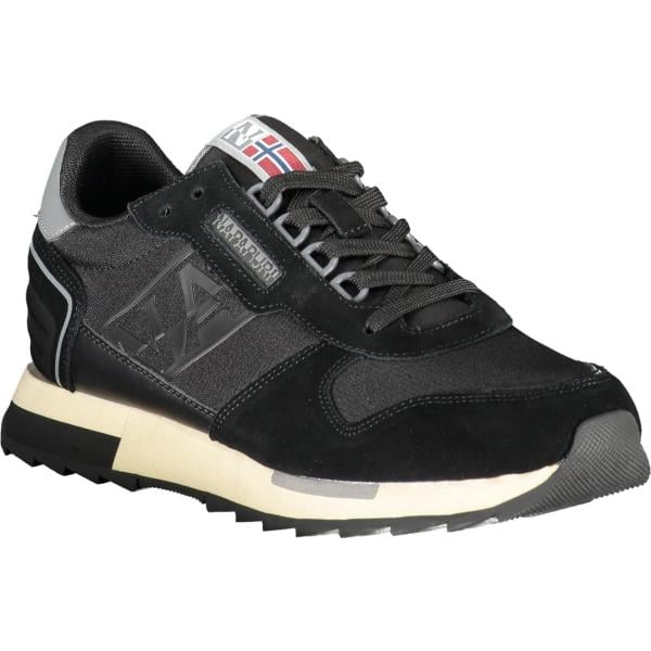sneakers Napapijri shoes nero con stampe