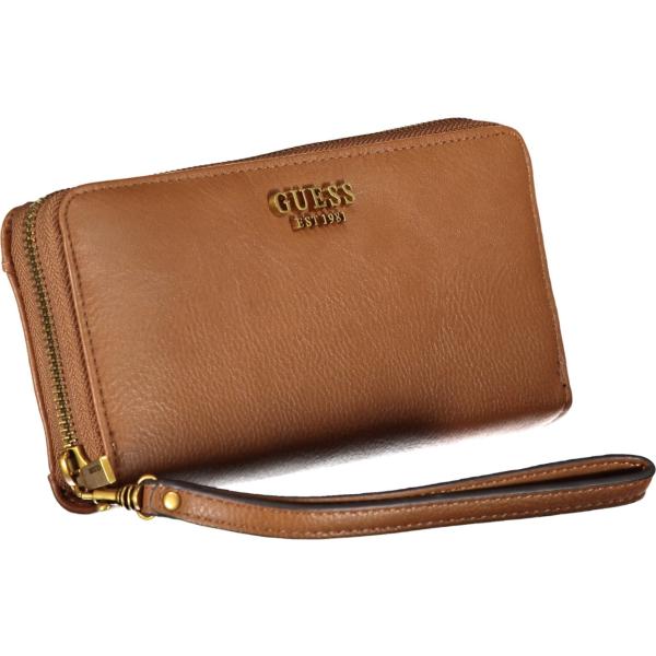 portafogli Guess jeans marrone