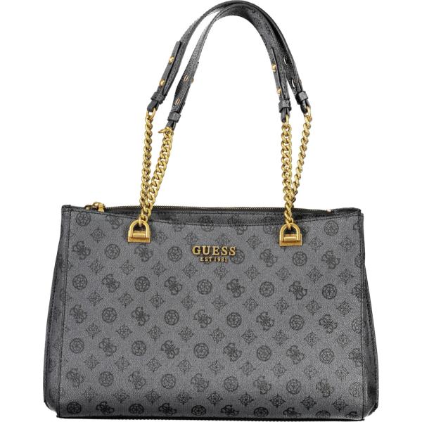 borse a spalla Guess jeans grigio