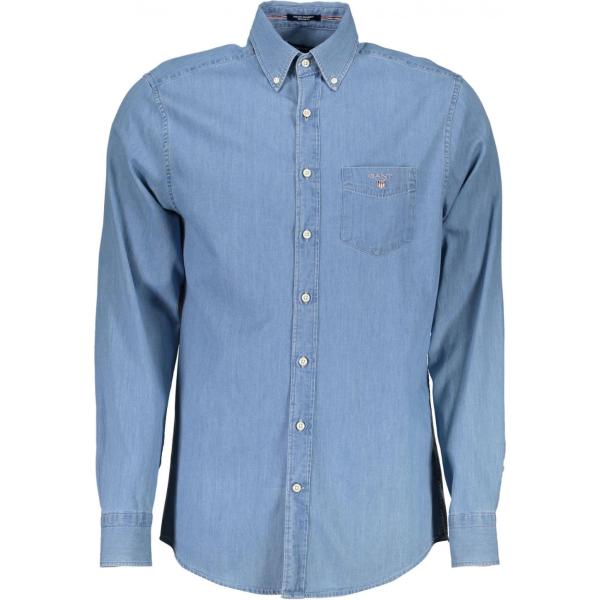 camicie Gant blu