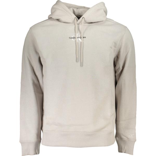 felpe con cappuccio Calvin klein bianco con stampe