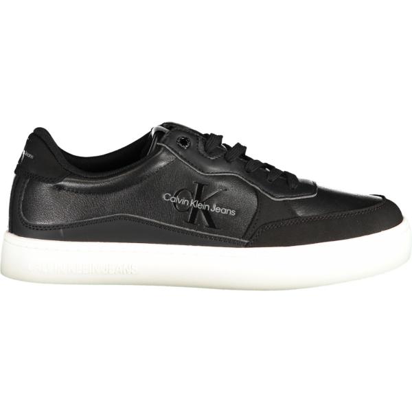 sneakers Calvin klein nero con stampe