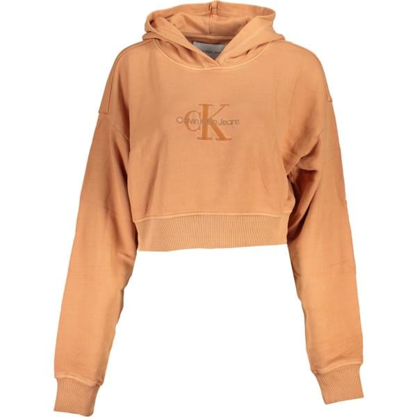 felpe con cappuccio Calvin klein arancione