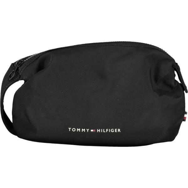 borse sportive Tommy hilfiger nero con stampe