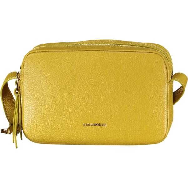 borse a tracolla Coccinelle giallo