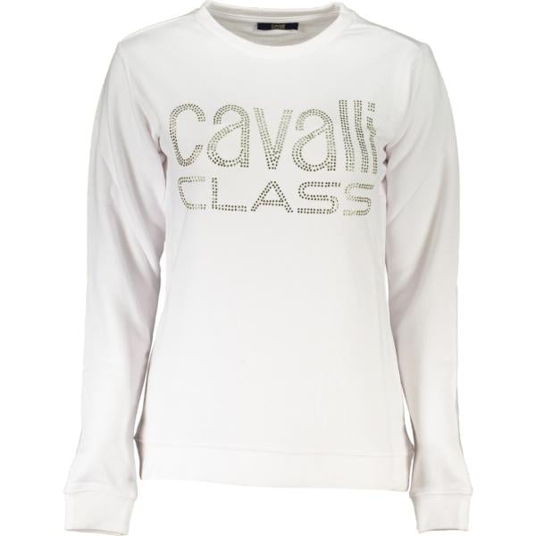 felpe Cavalli class bianco